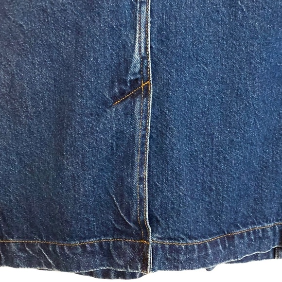 MADEWELL Double Breasted Denim Blazer Jacket Deardorff Blue Wash - Picture 11 of 12